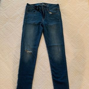 American Eagle Medium Wash Jeggings